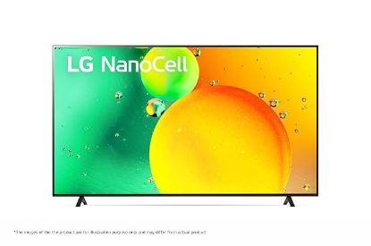 Picture of LG 177 cm (70 Inches) Nanocell Series 4K Ultra HD Smart LED TV 70NANO75SQA (Black) (2022 Model)