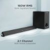 Picture of BoAt Aavante Bar 2050 with Wireless Subwoofer 160 W Bluetooth Soundbar  (Premium Black, 2.1 Channel)