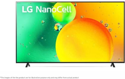 Picture of LG 108 cm (43) NanoCell TV (NANO75) with α5 Gen5 AI Processor 4K, Active HDR, ThinQ AI