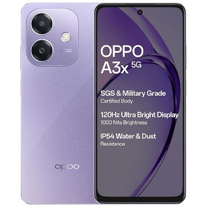 Picture of OPPO A3x 5G (Starry Purple, 128 GB 4 GB RAM)