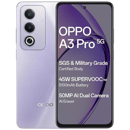 Picture of OPPO A3 Pro 5G (Moonlight Purple, 8GB RAM, 256GB Storage)