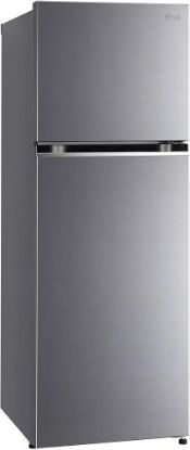 Picture of LG 322L, 2 Star, Smart Inverter Compressor, Dazzle Steel Finish, Frost-Free Double Door Refrigerator