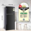 Picture of LG 322 L Frost Free Double Door 3 Star Refrigerator  (Ebony Sheen, GL-T342TESX)