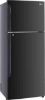 Picture of LG 322 L Frost Free Double Door 3 Star Refrigerator  (Ebony Sheen, GL-T342TESX)