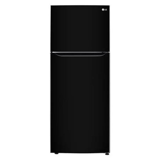 Picture of LG 446 L Frost Free Double Door 1 Star Convertible Refrigerator  (Ebony Sheen, GL-T502CESR)