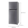 Picture of LG 446L Double Door Refrigerator with Door Cooling+ in Shiny Steel Finish