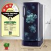 Picture of LG 185L 3-Star Single Door Refrigerator with Base Stand Drawer, Moist 'N' Fresh, Blue Charm