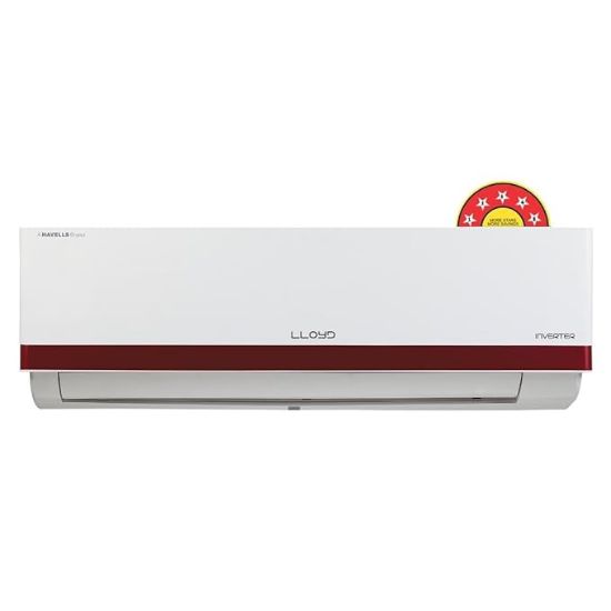 Picture of Lloyd 1.5 Ton 5 Star Split Inverter AC with Wi-fi Connect - White  (GLS18I5FORBW, Copper Condenser)